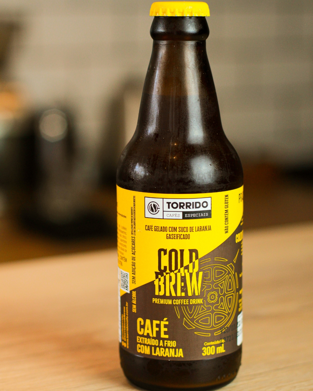 Cold Brew Garrafa Laranja - 300ml - Torrido Café Especial BH